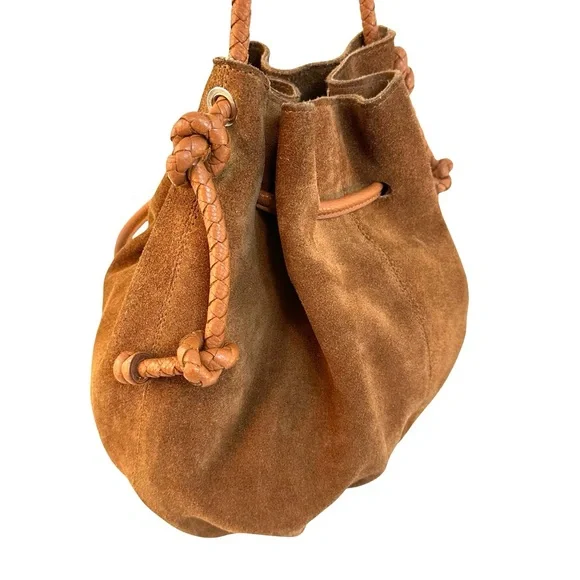 Zara Suede Bucket Bag - Picture 5 of 9